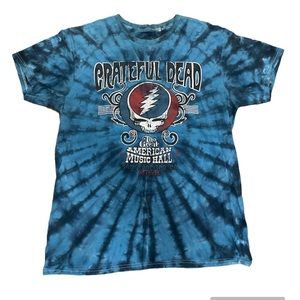 Men’s liquid blue, Grateful Dead t-shirt Size:large